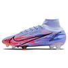 Kylian Mbappé X Mercurial Superfly 8 Elite Flames Unisex Sneakers Purple Light-Thistle Indigo-Burst DB2859-506