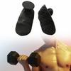 2 Pieces Gym Grips for Weight Lifting Barbell Bar Pads Nonslip Soft Silicone Fingerless Adults