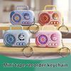 Vintage Style Mini Voice Recorder Keychain Toy Novelty Portable Retro Audio Gift For Kids Adults