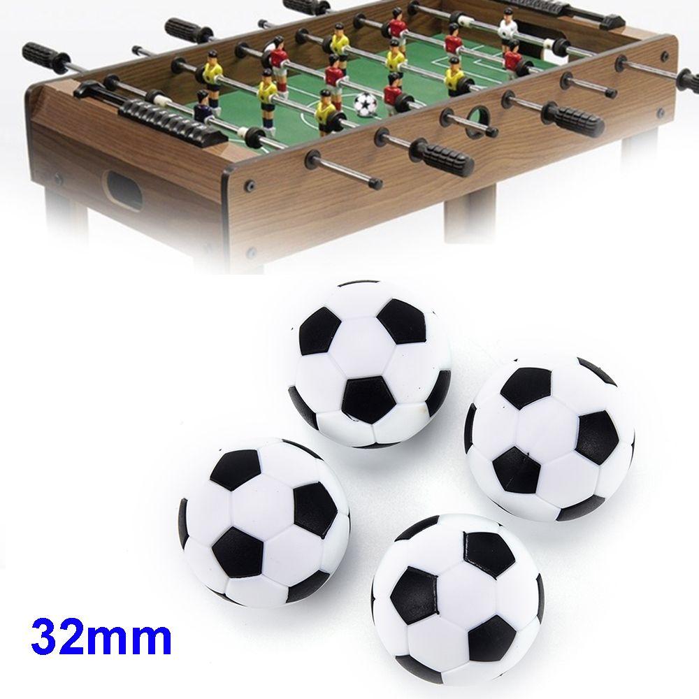 Black&White Durable Adult Mini Student Table Soccer Replacement Balls Football Tabletop Game