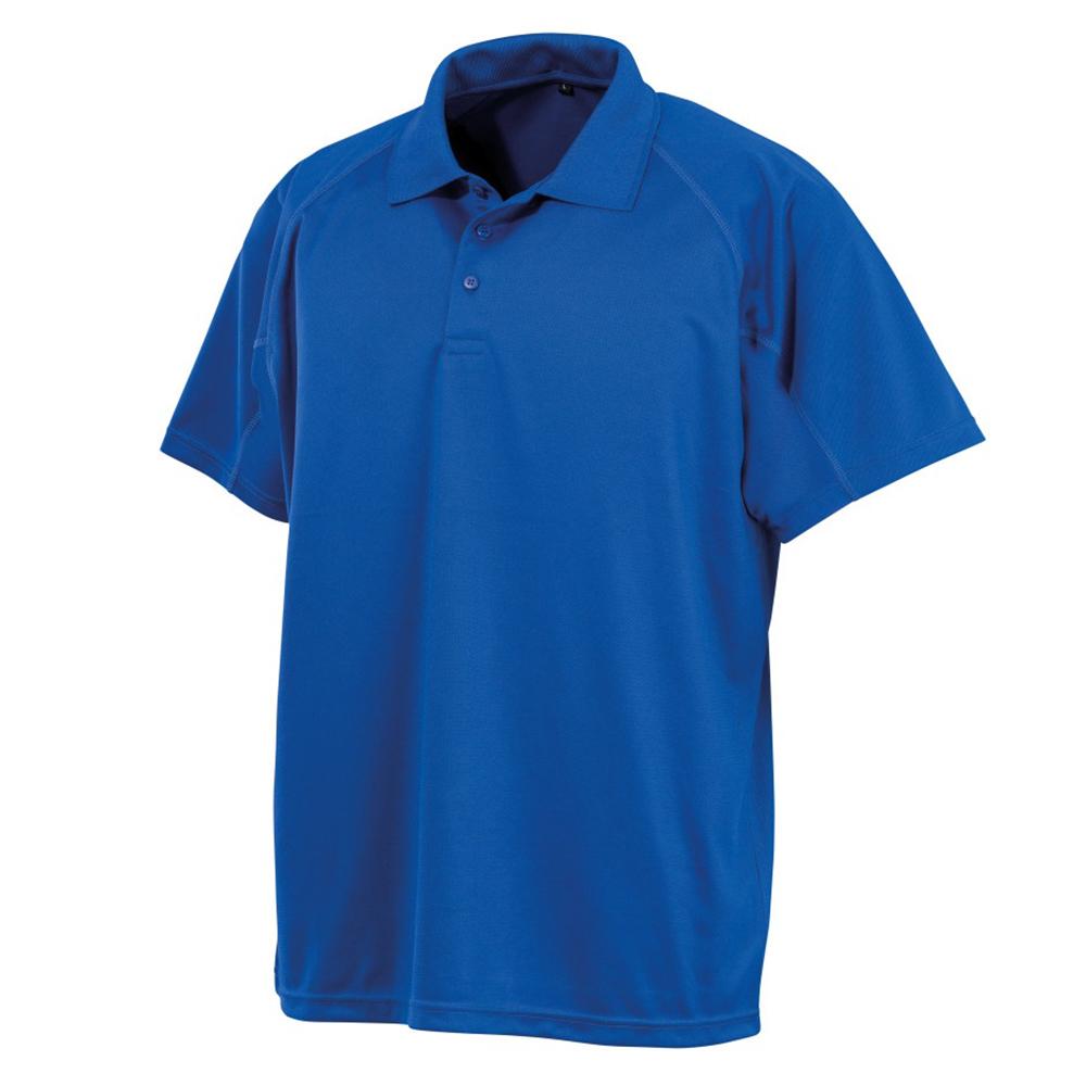 Spiro Impact Mens Performance Aircool Polo T-Shirt