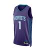 Hornets Ball #1 Jersey, Season 23 Men Tops Purple DO9520-567