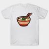 T Shirt Women Ramen Bowl Harajuku Print Kawaii Tshirt Summer Short Sleeve Female T-Shirt Top Tee