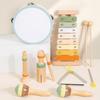 Children's Beginner Percussion Music Set: Xylophone & Drum Kit Educational Toy