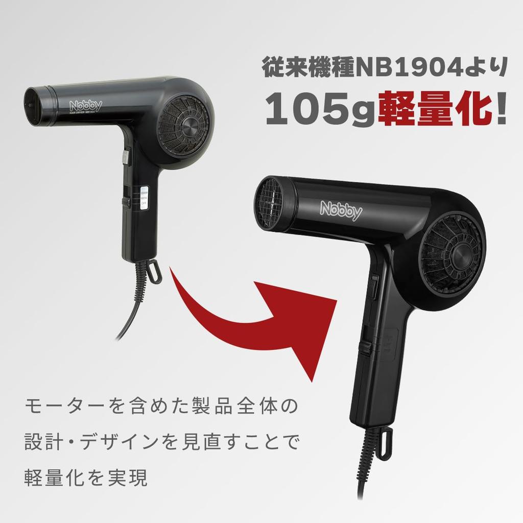Nobby Hair Dryer NB1905 Black