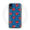 Case for Iphone XS Max BTS Bangtan Boys BT21 TATA De V Blue Background