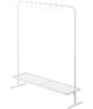 Yamazaki Tower Bag Storage W80 X X Hanger 10157 Rack, White, D20.6 H92.5cm, Rack,