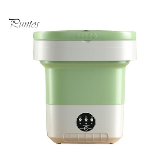 12L Large Capacity Portable Folding Washing Machine Semi-Automatic Timer Function Lightweight Compact Design Underwear Socks Washer