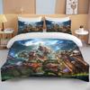 10 Sizes Classic Game Anime Characters King Size Double Bed Bedding Set Microfiber or Polyester Duvet Cover Set