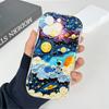 Cartoon Pattern Cream Texture Casing Wavy Edge Soft Silicone Cover Phone Case for OPPO Reno Realme OnePlus Vivo