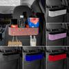 Fashion Diamond Car Seat Back Storage Box Organizer Water Cup Tissue Paper Holder Beverage Rack Bling Car Accessories for Woman