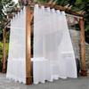 Waterproof Outdoor Gazebo Waterproof Sheer Windproof and Rainproof Veranda Heat Light Durable Blackout Curtains for and Gardens 132cm Wide X 274cm