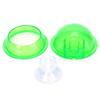 Suction Cup Reptile Feeder Translucent Aquatic Nursery Basin for Amphibian Reptile Tortoise Gecko Snake Lizard