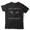 Hello Darkness My Old Friend Cats Eyes Tshirt Unisex and Kids Cat Kitten Cute