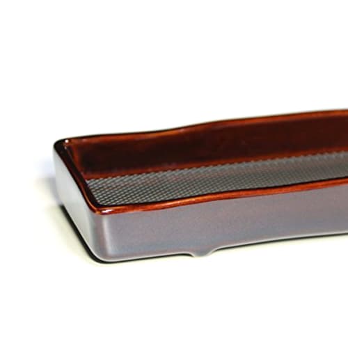 Yamako Buddhist Altar Incense Burner, Made In Japan, Horizontal Incense Plate, Ceramic, Buddhist Altar Accessories, Limited Edition, Incense Holder, I