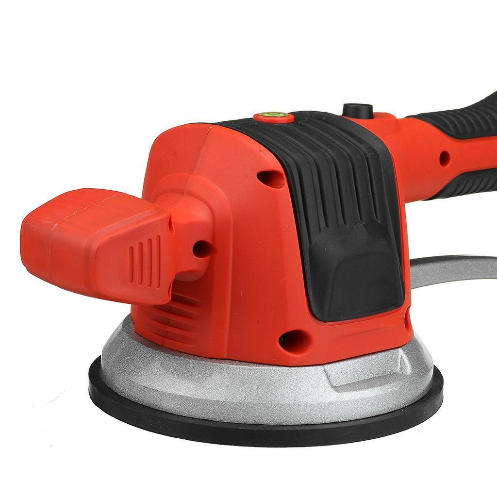 120mm Tiles Vibrator Suction Cup Adjustable Automatic Floor Vibrator Leveling Tool 110V/220V Tiling Tile Machine With 2 Battery