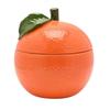Hestia Orange Storage Jar