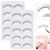 1/2Box Training Lashes Practice Beginner False Eyelashes Mink Lashes Full Strip Individual Lashes Eyelash Extension Makeup Tools