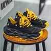 Fashion Trends Black Men's Casual Sneakers Breathable Platform Sports Shoes Mens Trainers Designer Chunky Sneakers Men Tenis Masculino