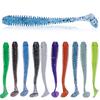 10pcs/lot Soft Rubber Bait Fishing Lure Wobbler Soft Worm Carp Fishing Artificial Silicone Swimbait