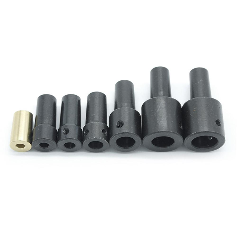 Black Steel Drill Chuck Connecting Rod Sleeve Copper Steel Taper Coupling 3.17mm/4mm/5mm/6mm/8mm