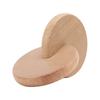 2PCS Montessori Interlocking Disc Beech Round Wood Baby Developmental Toys for Early Education Home