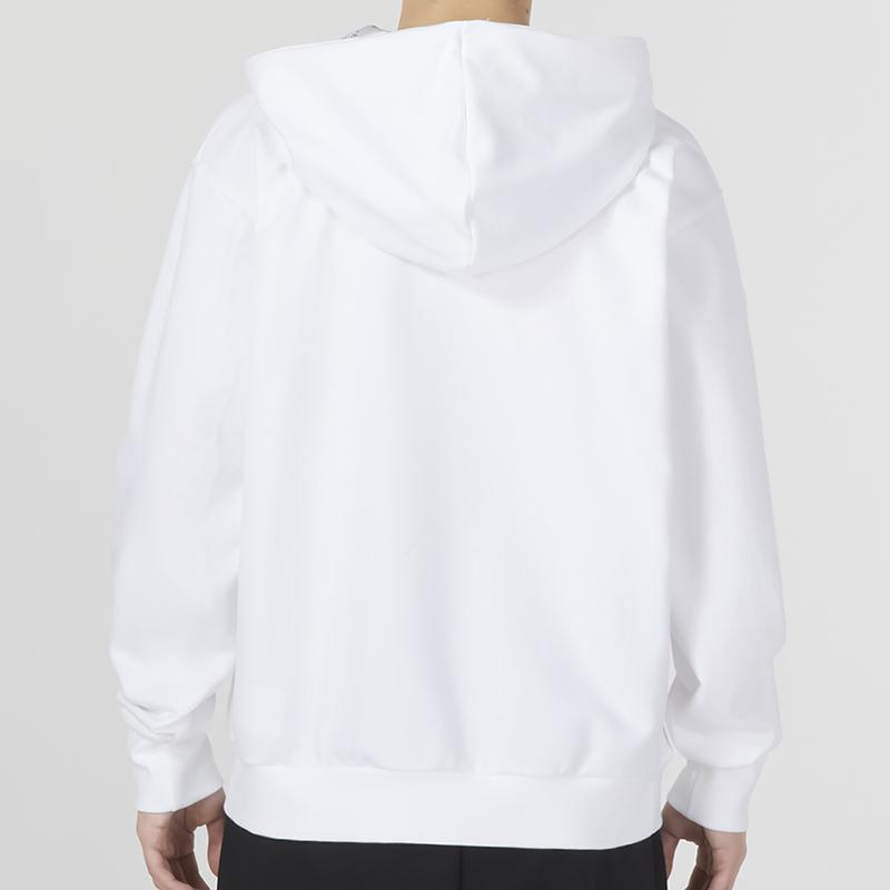 Nike DF Standard Issue PO Hoodie Premium Letter Print Sport Casual Men Hoodie White DV9502-100