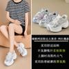 2025 Spring New Thick-soled Super-fire Dad Shoes Women's Fashion Casual Versatile Height-increasing Straps Ins Trendy Sports Shoes