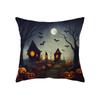 Pumpkin Kitten Throw Pillow Cover Halloween Theme Series Throw Pillow Cover Sofa Chair Bed Cushion Cover Home Decor