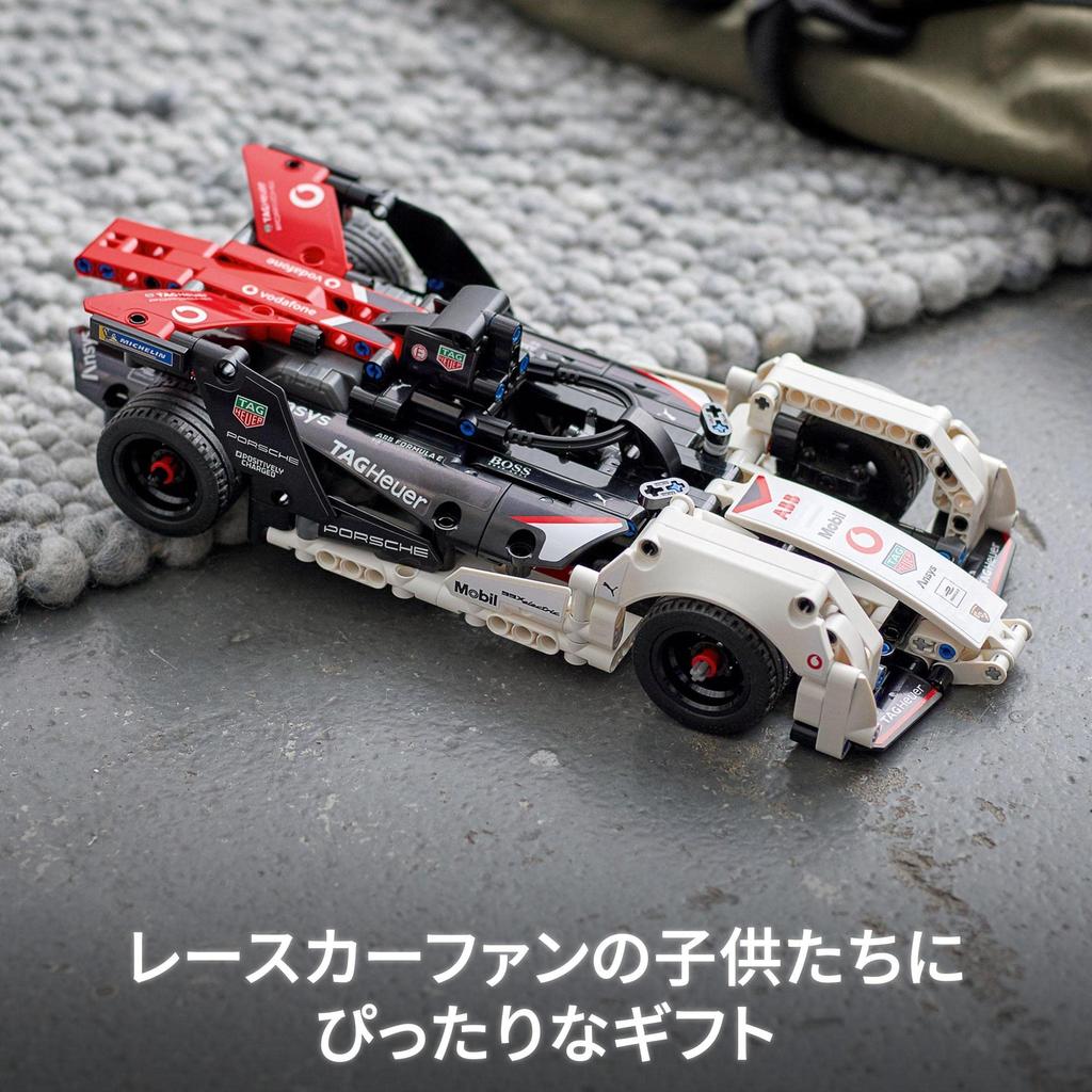 LEGO Technic Formula Porsche 99X Electric 42137 Игрушечный блок Present STEM Образовательный автомобиль Автомобиль для мальчиков Возраст E(р) 9+