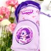 Haute Anjou Girls' Catch Tinipping Lucky Ping Billy Pocket Water Bottle Bag, Purple (Lucky Ping), 1 Piece, a Popular Character In Korea
