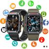 300mah Smartwatch Men's Women's Sleep Monitoring Outdoor Sports Fitness Tracker Android Ios Large Screen 1.83-inch Ip67