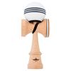 KENDAMA USA Kaizen Kendama Jet Shape Triple Split Improved Kendama Triple Split JET Shape (White/Black)