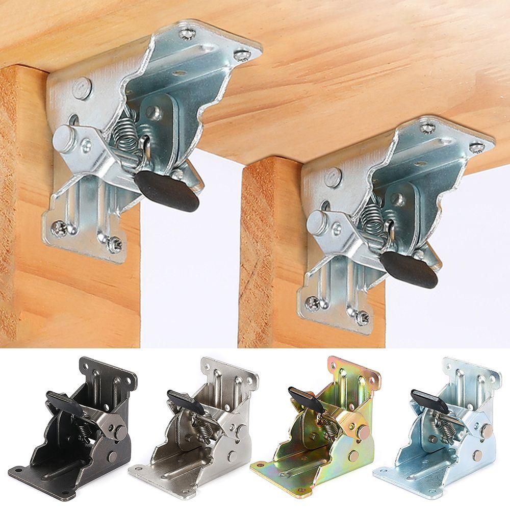 Chair Extension Fold Feet Hinges Support Frame Self-Locking Folding Hinge Table Leg Fittings