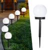 Solar Powered LED Bulb Lamp Energy Light Waterproof Outdoor Garden Light Street Solar Panel Ball Lights Lawn Yard Lamp