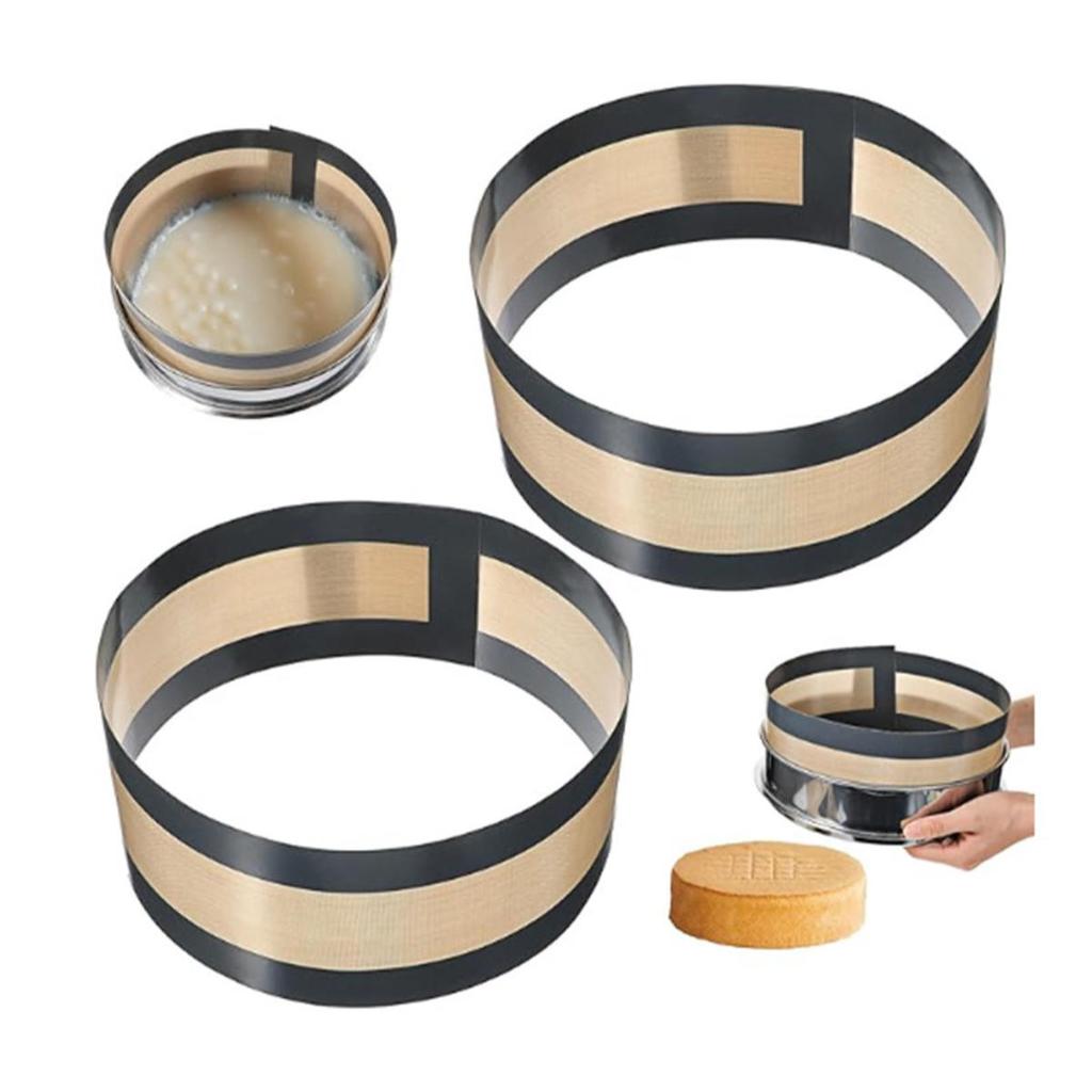 1Set Silicone Baking Liners Reusable Baking Dish Non-Stick Food Safe Silicone Mats Heat-Resistant Bread Grilling Platter for Baking Kitchen Tools