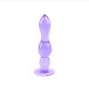 Silicone Anal Dildo No Vibrator Male Prostate Massager Anal Beads Plug G Spot Butt Plug Masturbation Anal Sex Toys for Couple