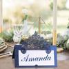 1Set (20Pcs) Reusable Wedding Place Cards - Dimensional Lace Design with Stands, Ideal for Seating Arrangement
