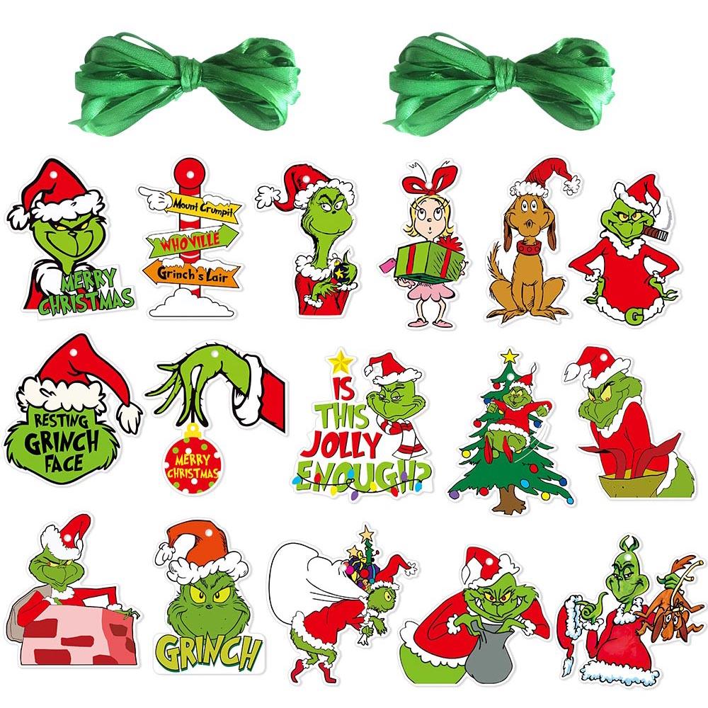 64 шт. Подвесные украшения на елку для украшения дома