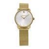 Watch ELLIOT Stainless Steel Mineral Glass Quartz Daily Waterproof 14504223 Gold [Coach] Women's [Item]