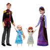 MATTEL Arendelle Royal Family Doll Years Old and HND27 Disney/Frozen (4 Set) [Dress-up Doll] [3 Up] [Present]