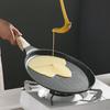 Yousheng Granite Tortilla Pan Non-Stick Frying Pan for Pancakes Dumplings High Temperature Resistant Skillet Flat Pan with Handle