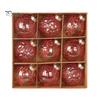 9 Pcs Christmas Ball Ornaments Shatterproof Christmas Decorative Balls Reusable Festival Hanging Ornaments for Christmas Tree Home Parties
