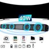 40W Wireless Bluetooth Soundbar Party Home Theater Subwoofer with RCA Line Speaker TV Home Intelligent