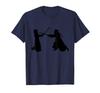 Silhouette Kendo Aikido Japan Martial Arts Gladiator Fan T-Shirt