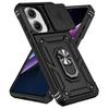 For Xiaomi Poco X7 Pro 5G/Redmi Turbo 4 5G Case PC+TPU Phone Cover with Lens Protection Kickstand