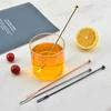 Stirring Stick Non-slip Stir Wine Stainless Steel Comfortable Grip Beverage Stirrer Bartender Tool
