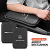 Car Armrest Box Mats Leather Center Console Covers Accessories For Mercedes Benz AMG W203 W206 W220 W205 W211 W212 W201 W210 GLC GLA GLE GLB