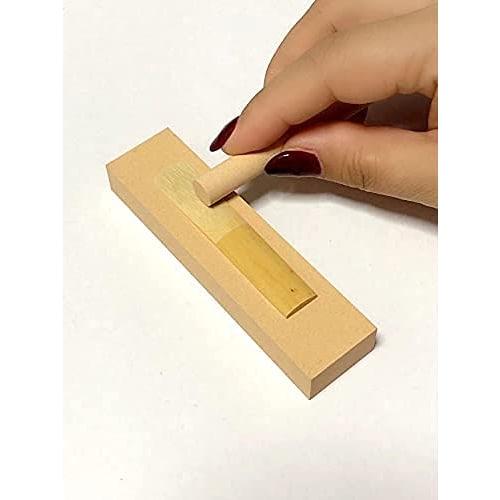 Brillante Cherry Reed Conditioner Stick for Oboe, Bassoon, Clarinet, Saxophone, and Flattening (M 100 X 9.5mm)