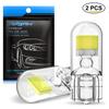 2Pcs Newest T10 LED Bulb W5W Sapphire COB Drive-Free Led Wedge Bulb 168 194 Led 5w5 Car Interior Dome Reading Lamp Super Bright 12V Car Light 6000K